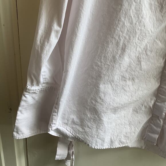 C/MEO Collective White Oxford Tie Top - Picture 6 of 10